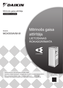 Rokasgrāmata Daikin MCK555AVM-W Gaisa attīrītājs