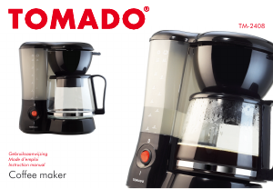 Mode d’emploi Tomado TM-2408 Cafetière