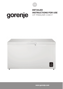 Manual Gorenje FHC42EAW Freezer