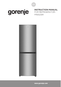 Bruksanvisning Gorenje RK416DPS4 Kyl-frys