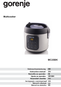 Návod Gorenje MC2SBK Posilňovací stroj