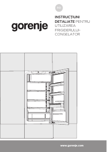 Manual Gorenje RBI4092E1 Frigider