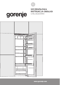 Instrukcja Gorenje RI518EA1 Lodówka