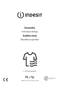 Instrukcja Indesit C YD 92D WB EE Suszarka