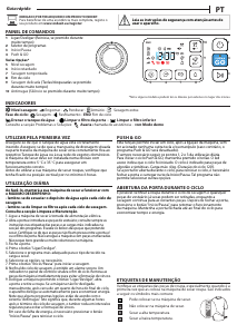 Manual Indesit YTN M11 82K RX SPT Máquina de secar roupa