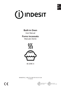 Bruksanvisning Indesit IB 22RE X Ugn