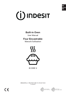 Bruksanvisning Indesit IB 25RE X Ugn