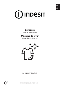 Manual Indesit IM 640 MY TIME EE Máquina de lavar roupa