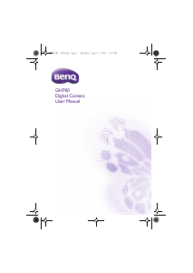 Bruksanvisning BenQ GH700 Digitalkamera