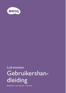 Handleiding BenQ BL2381T LCD monitor