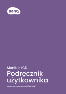 Instrukcja BenQ EW270Q Monitor LCD