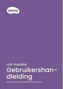 Handleiding BenQ EW2790U LCD monitor