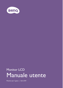 Manuale BenQ EW2880U Monitor LCD