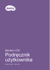 Instrukcja BenQ EW2880U Monitor LCD