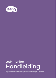Handleiding BenQ GW2491 LCD monitor