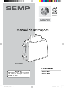 Manual Semp TR 6015 BR1 Torradeira