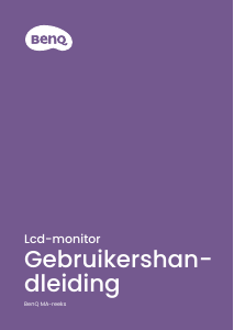 Handleiding BenQ MA270S LCD monitor