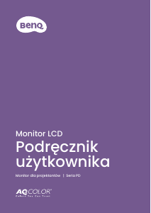 Instrukcja BenQ PD2770U Monitor LCD