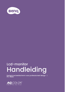 Handleiding BenQ PD3226G LCD monitor
