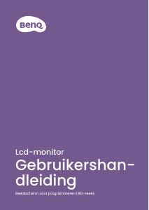 Handleiding BenQ RD240Q LCD monitor