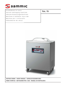 Bedienungsanleitung Sammic V-410 T Vakuumierer