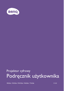 Instrukcja BenQ MH536 Projektor