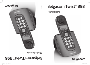 Handleiding Belgacom Twist 398 Draadloze telefoon