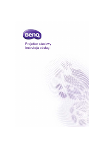 Instrukcja BenQ MX726 Projektor