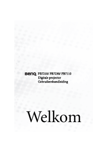 Handleiding BenQ PB7210 Beamer