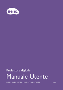 Manuale BenQ TH535 Proiettore