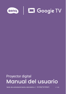 Manual de uso BenQ TK705STi Proyector