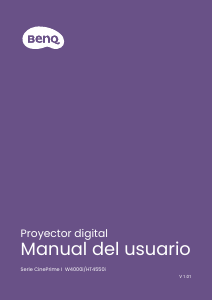 Manual de uso BenQ W4000i Proyector