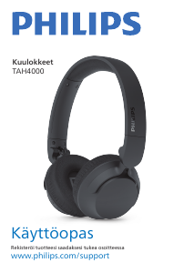 Käyttöohje Philips TAH4000BK Kuuloke