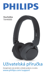 Manuál Philips TAH4000BK Sluchátka