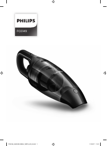 Bruksanvisning Philips FC6149 MiniVac Håndholdt støvsuger