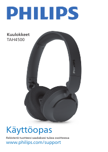 Käyttöohje Philips TAH4500LB Kuuloke