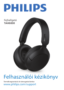 Használati útmutató Philips TAH6000WT Fejhallgató