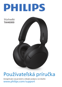 Návod Philips TAH6000WT Slúchadlá