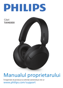 Manual Philips TAH6000WT Căşti