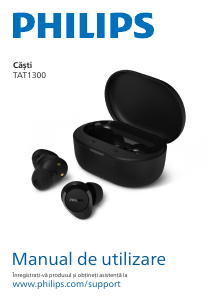 Manual Philips TAT1300BK Căşti