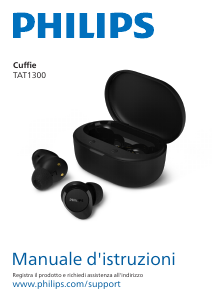 Manuale Philips TAT1300PK Cuffie