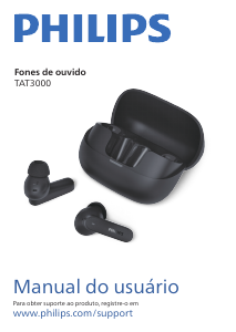 Manual Philips TAT3000WT Auscultador