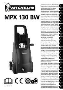 Priručnik Michelin MPX 130 BW Visokotlačni perač