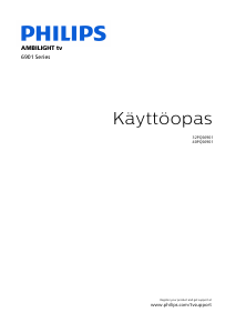 Käyttöohje Philips 40PQS6901 LED-televisio