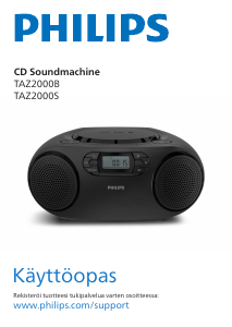 Käyttöohje Philips TAZ2000S Stereosetti
