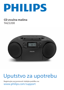 Priručnik Philips TAZ2200 Stereo komplet
