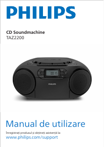Manual Philips TAZ2200 Stereo set