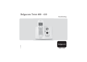 Handleiding Belgacom Twist 400 Draadloze telefoon