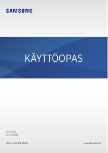 Käyttöohje Samsung SM-X306B Taulutietokone