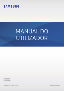 Manual Samsung SM-X306B Tablet